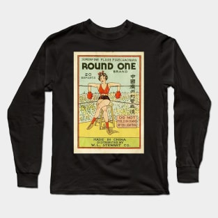 VINTAGE FIRECRACKER ROUND ONE Long Sleeve T-Shirt